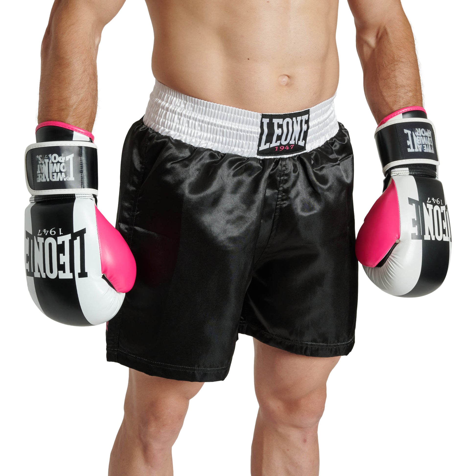 COLOR BLOCK BOXING SHORTS
AB238